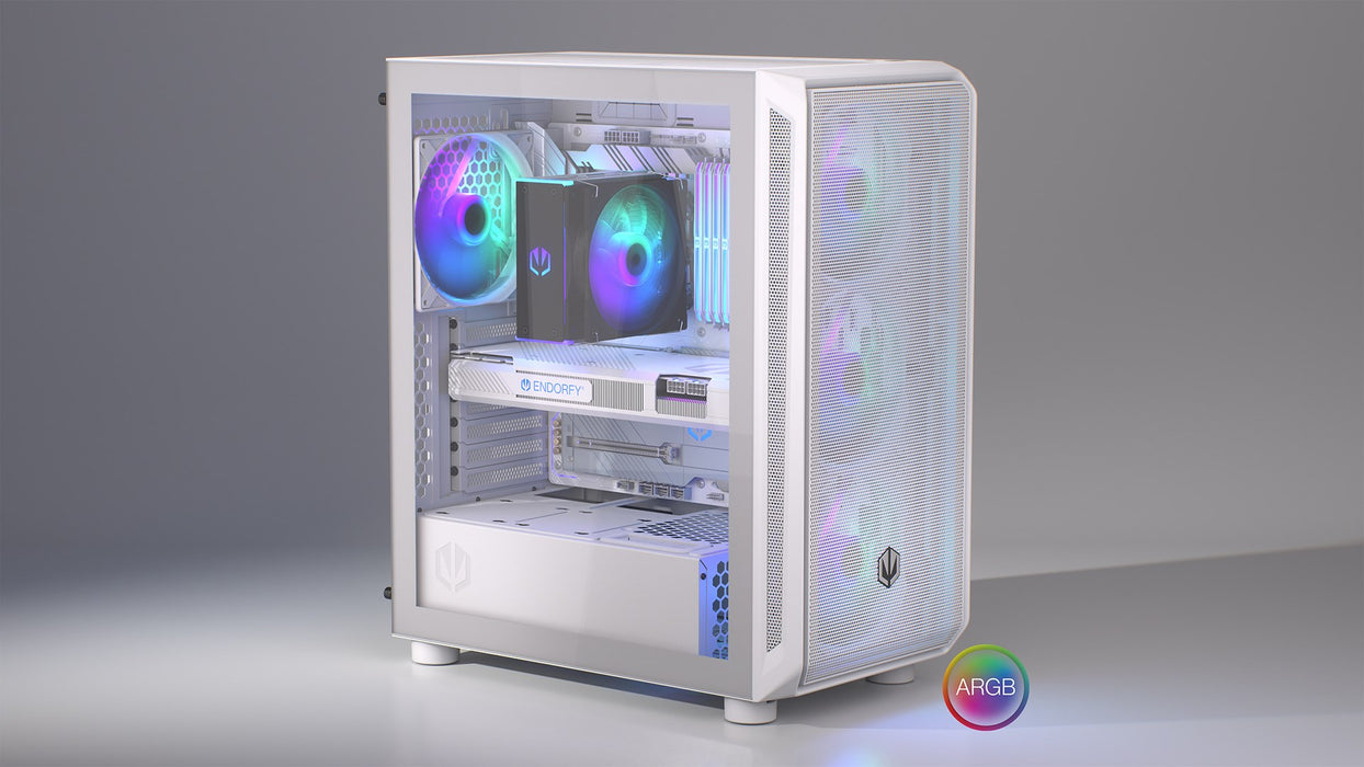 ENDORFY ARX 500 ARGB White Midi Tower