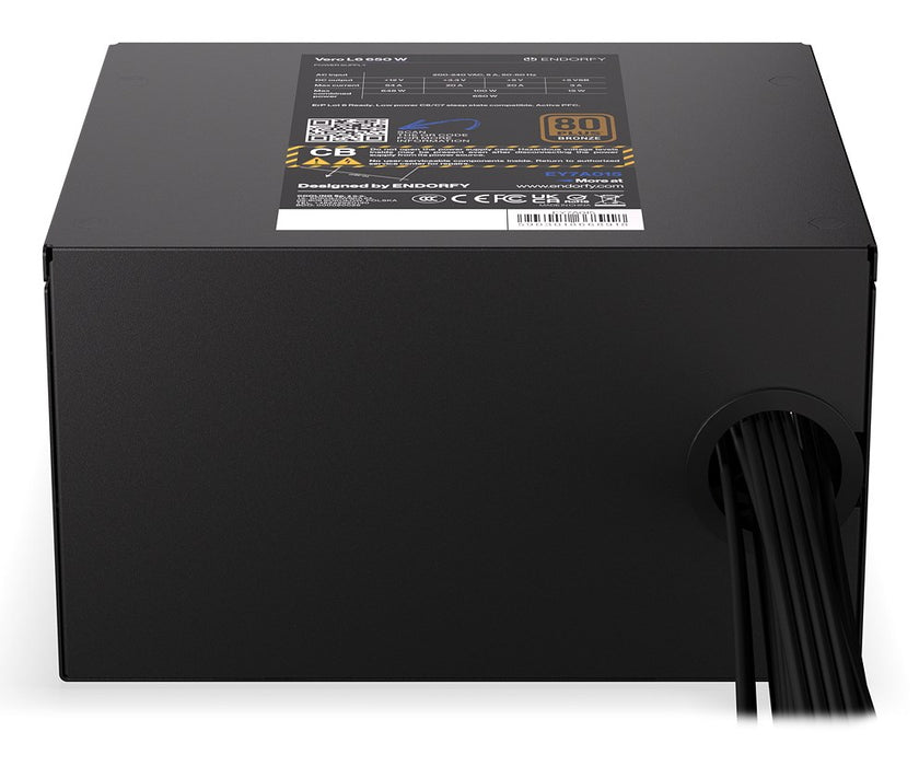 ENDORFY Vero L6 power supply unit 650 W 24-pin ATX ATX Black