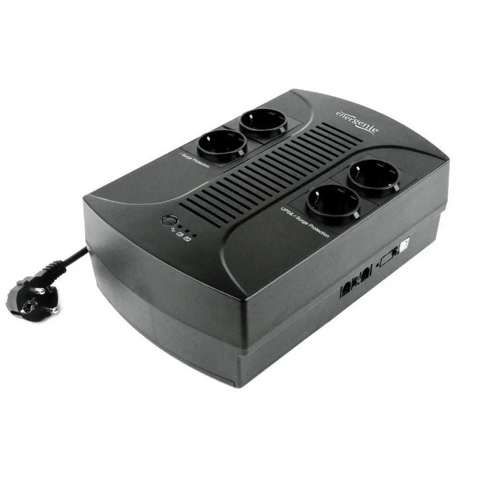 EnerGenie EG-UPS-001 uninterruptible power supply (UPS) Line-Interactive 0.65 kVA 390 W 4 AC outlet(s)