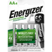 ENERGIZER BATTERY RECHARGEABLE POWER PLUS AA HR6/4 2000mAh - Rechargeable batteriesBAL-AKM<<<batteries