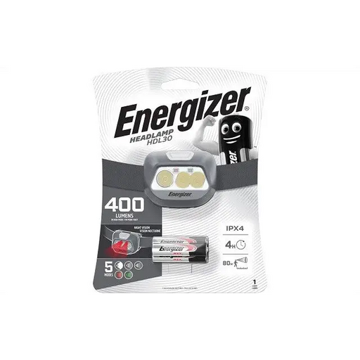 ENERGIZER FLASHLIGHT HEADLIGHT HDL30 3AAA 400 lm - FlashlightsOSW-LAT<<<LightingOSW<<<ActionPL