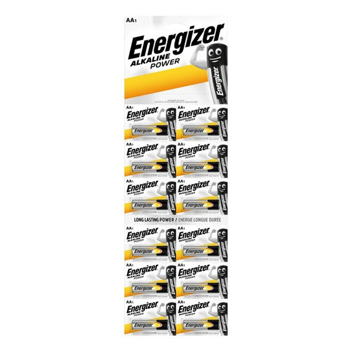 BLISTER 12 PCS BATTERIES ENR ALKALINE POWER AA BP1X12 SG H EU ENERGIZER