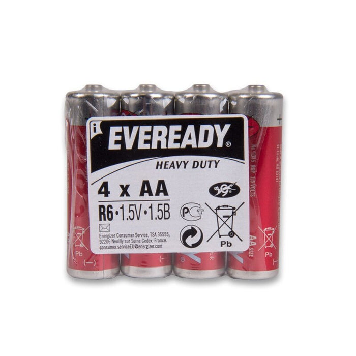 ZINC CHLORIDE BATTERIES SUPER HEAVY DUTY AA SW4 EU EVEREADY
