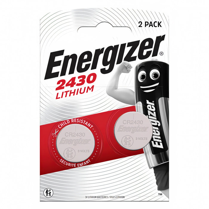 BATTERIES CR2430 2 NUMBERS ENERGIZER LITHIUM
