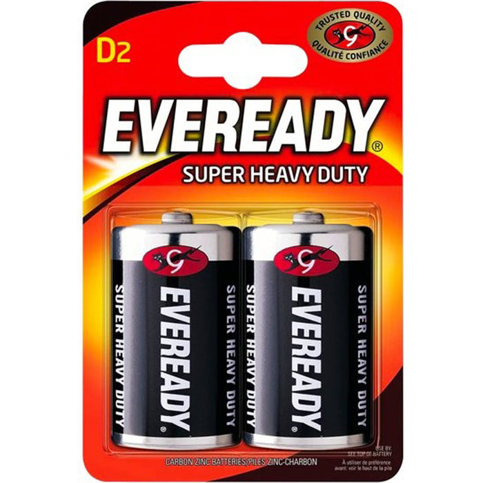 ENERGIZER EVEREADY HD D BATTERIES