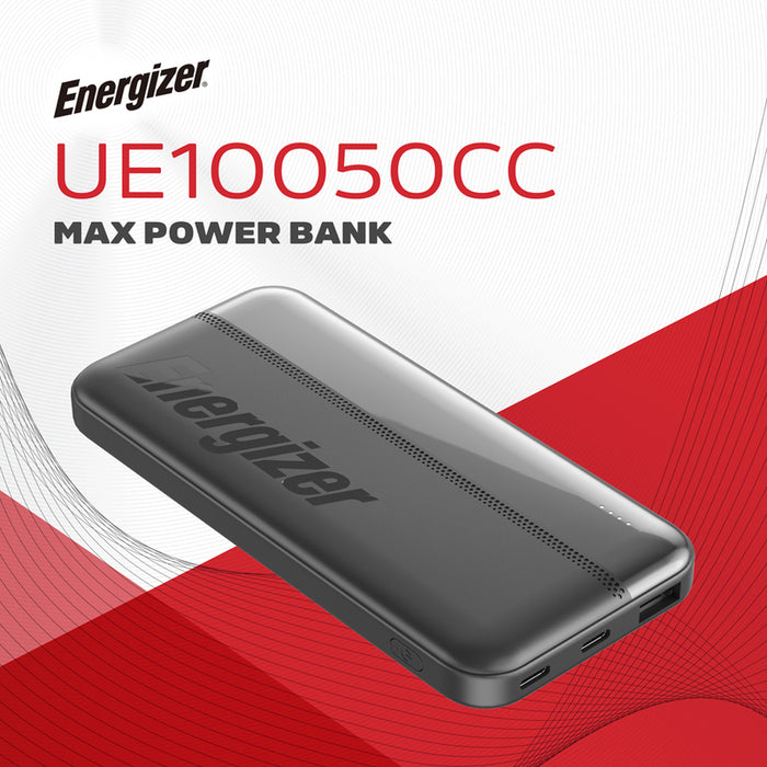 Powerbank Energizer 10000 mAh 15W UE10050CC black