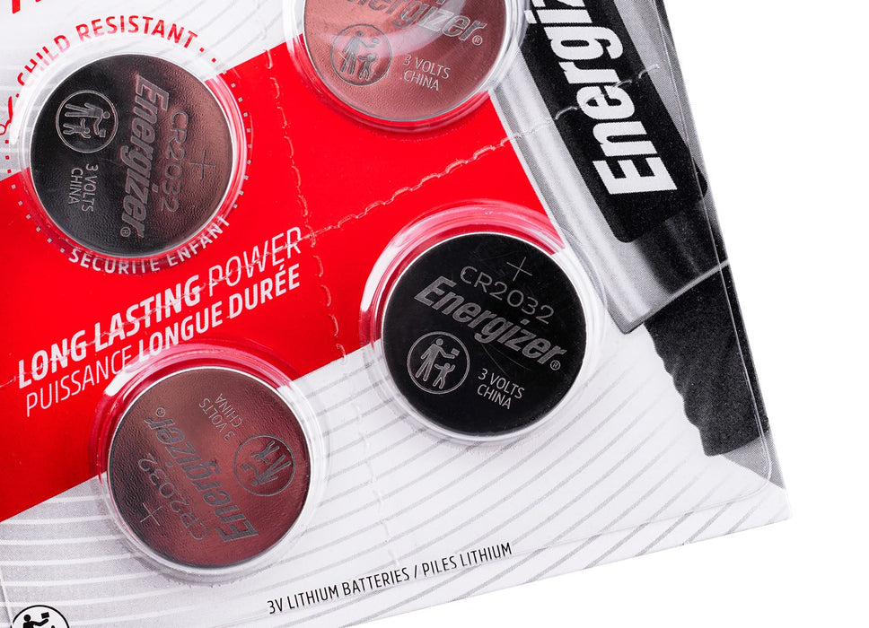 ENERGIZER BATTERY SPECIALIZED CR2032, 4 pieces, 3V, ECO