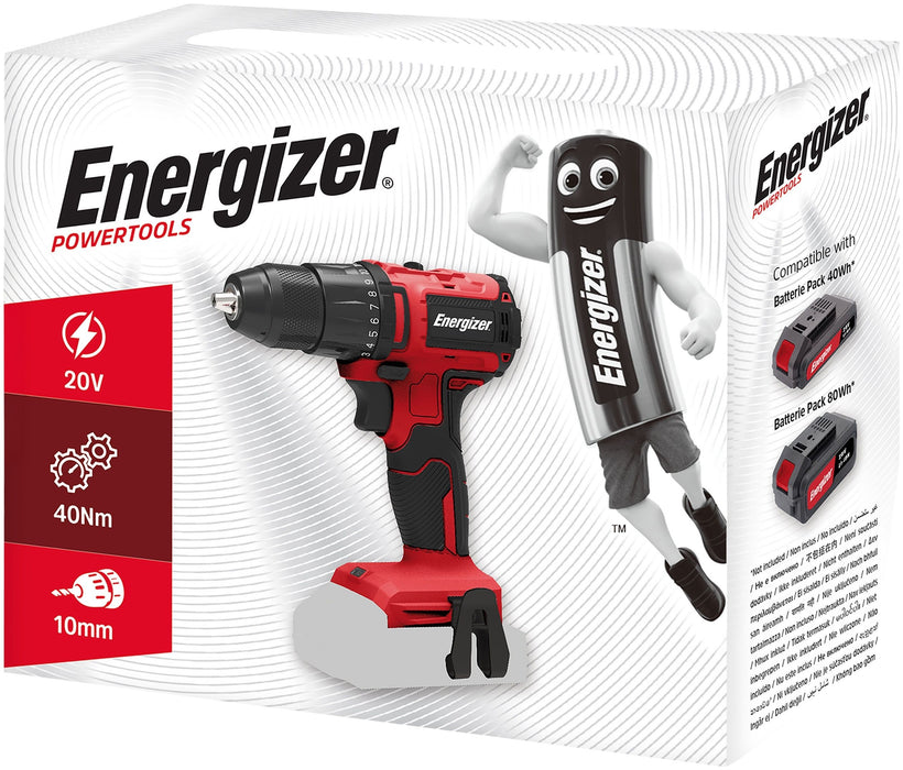 ENERGIZER 20V CORDLESS DRILL