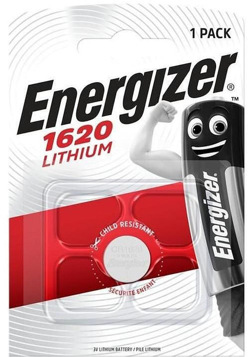 BATTERY CR1620 1 NUMBERS ENERGIZER LITHIUM