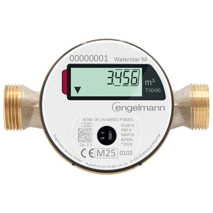 WATER METER WITH RADIO MODULE ENGELMANN 3/4 FOR REMOTE READING