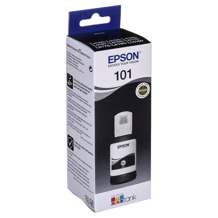 Epson 101 EcoTank Black ink bottle - Консумативи за мастилoструйни принтери<<<EPSON