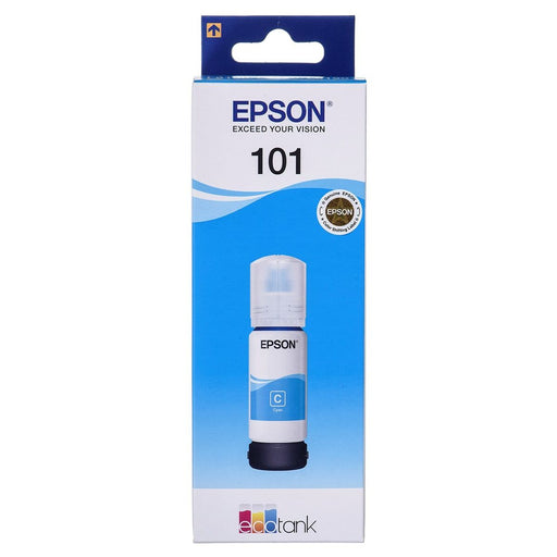 Epson 101 EcoTank Cyan ink bottle - Консумативи за мастилoструйни принтери<<<EPSON