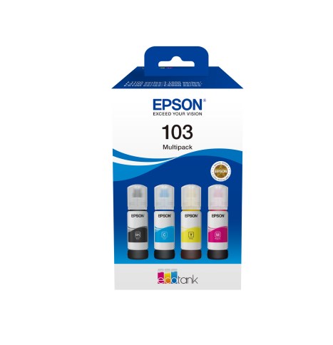 Epson 103 EcoTank 4-colour Multipack - Консумативи за мастилoструйни принтери<<<EPSON