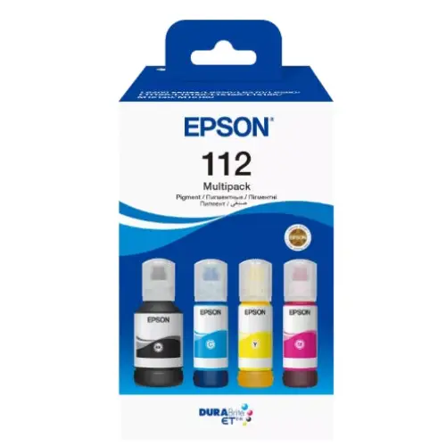Epson 112 EcoTank 4-colour Multipack - Консумативи за мастилoструйни принтери<<<EPSON консумативи<<<EPSON<<<PolyComp