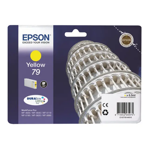 EPSON 1LB 79 ink cartridge yellow standard capacity 6.5ml 800 pages 1-pack - Мастила и Мастилени глави<<<Консумативи