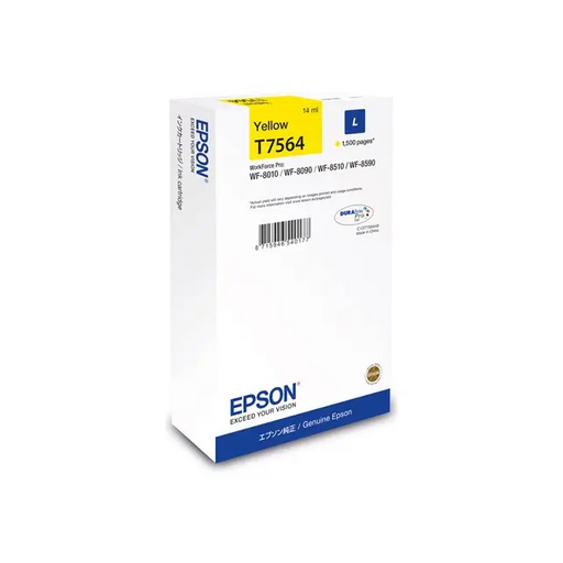 EPSON 1LB WF-8xxx Series Ink Cartridge L Yel - Мастила и Мастилени глави<<<Консумативи - Мастила<<<Печат Сканиране и