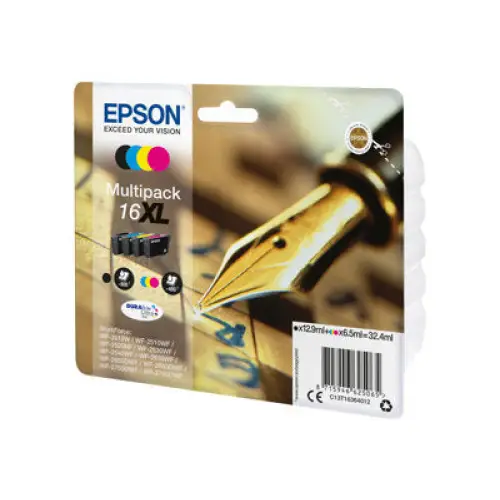 EPSON 2LB 16XL ink cartridge black and tri-colour high capacity 32.4ml 1-pack blister without alarm - Мастила и