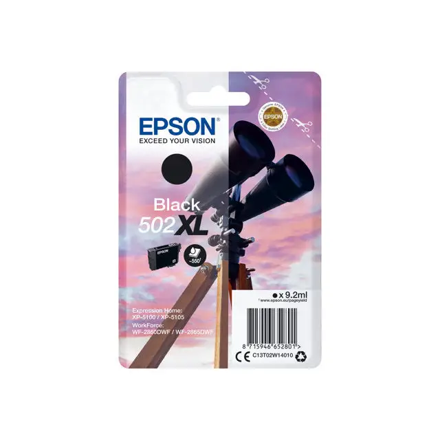 EPSON 4LB Singlepack Black 502XL Ink - Мастила и Мастилени глави<<<Консумативи - Мастила<<<Печат Сканиране и