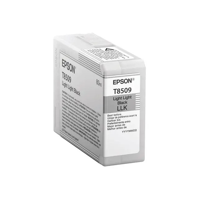 EPSON 5LB Singlepack Light Light Black T850900 UltraChrome HD ink 80ml - LFP мастила и LFP мастилени