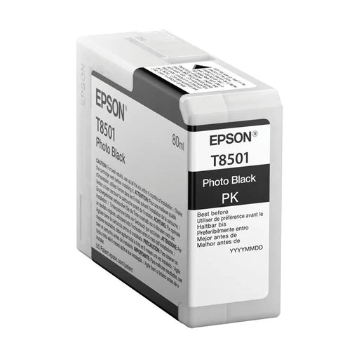 EPSON 5LB Singlepack Photo Black T850100 UltraChrome HD ink 80ml - LFP мастила и LFP мастилени глави<<<Консумативи