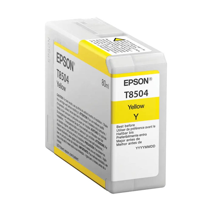 EPSON 5LB Singlepack Yellow T850400 UltraChrome HD ink 80ml - LFP мастила и LFP мастилени глави<<<Консумативи - голям