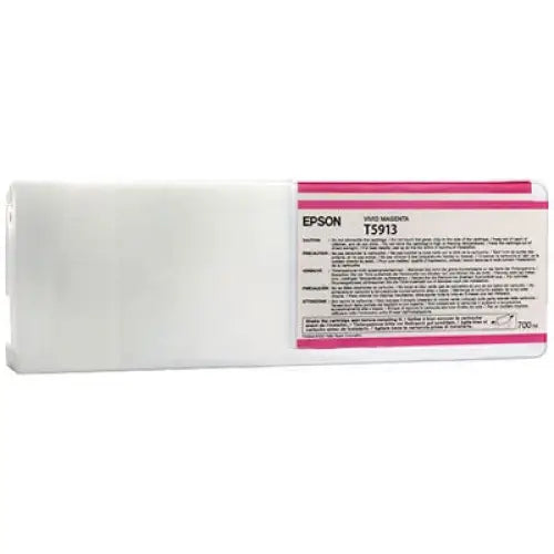 EPSON 5LB T5913 ink cartridge vivid magenta standard capacity 700ml 1-pack - LFP мастила и LFP мастилени