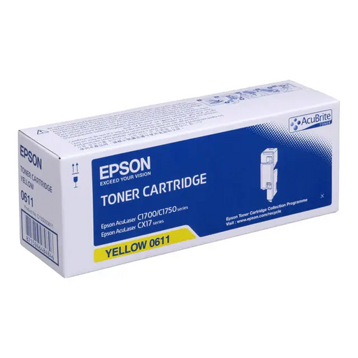 EPSON AL-C1700 toner cartridge yellow high capacity 1.400 pages 1-pack - Тонери<<<Консумативи - Лазер<<<Печат Сканиране