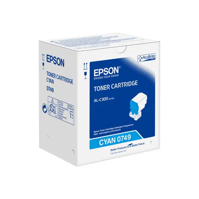 EPSON AL-C300 toner cartridge cyan standard capacity 1-pack - Тонери<<<Консумативи - Лазер<<<Печат Сканиране и