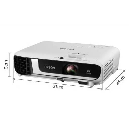 Epson EB-W51 WXGA (1280 x 800 16:10) 4000 ANSI lumens 16000:1 WLAN (optional) HDMI USB 3:1 function VGA Speakers Lamp