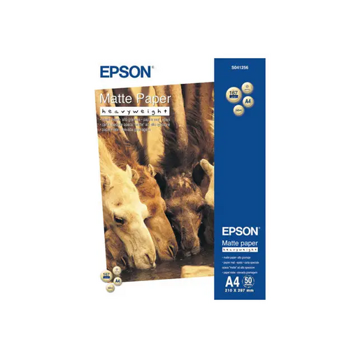 EPSON Heavy Weight S041256 hartie mata A4 50coli 167g/mp - Офис и Фото хартии<<<Консумативи - Хартия<<<Печат Сканиране