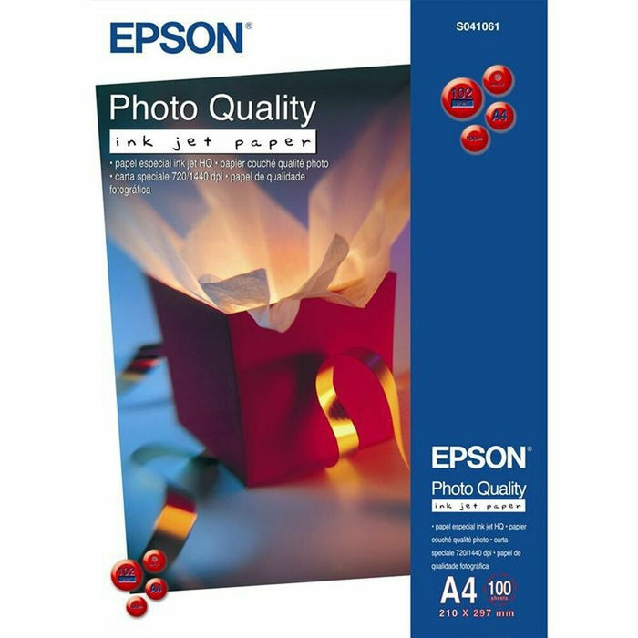 EPSON S041061matte photo paper inkjet 102g/m2 A4 100 sheets 1-pack - Офис и Фото хартии<<<Консумативи - Хартия<<<Печат