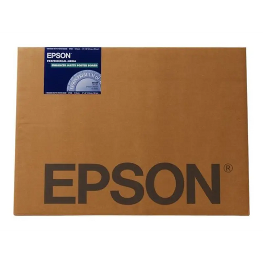 EPSON S041599 Enhanced matte posterboard inkjet 1122g/m2 762x1016mm 5 sheets 1-pack - Офис и Фото хартии<<<Консумативи