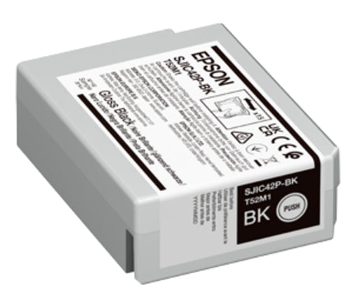 Epson SJIC42P-BK Ink cartridge for ColorWorks C4000e BK (Black) - Консумативи за плотери<<<EPSON