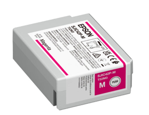 Epson SJIC42P-M Ink cartridge for ColorWorks C4000e (Magenta) - Консумативи за плотери<<<EPSON