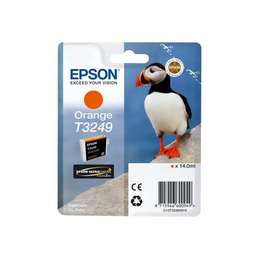 EPSON T3249 Orange - Мастила и Мастилени глави<<<Консумативи - Мастила<<<Печат Сканиране и