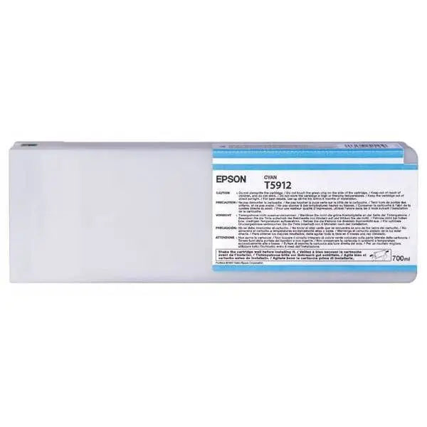 EPSON T5912 ink cartridge cyan standard capacity 700ml 1-pack - LFP мастила и LFP мастилени глави<<<Консумативи - голям