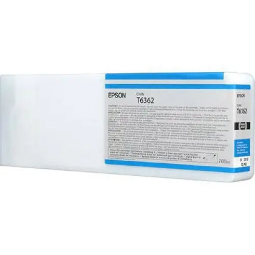 EPSON T6362 ink cartridge cyan standard capacity 700ml 1-pack - LFP мастила и LFP мастилени глави<<<Консумативи - голям