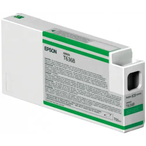 EPSON T636B ink cartridge green standard capacity 700ml 1-pack - LFP мастила и LFP мастилени глави<<<Консумативи