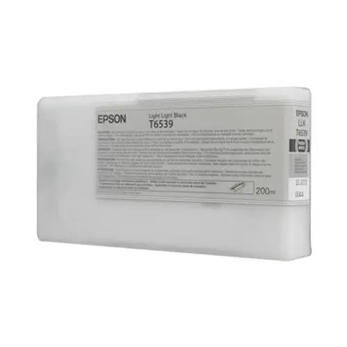 Epson T6539 Light Light Black Ink Cartridge (200ml) - Консумативи за плотери<<<EPSON