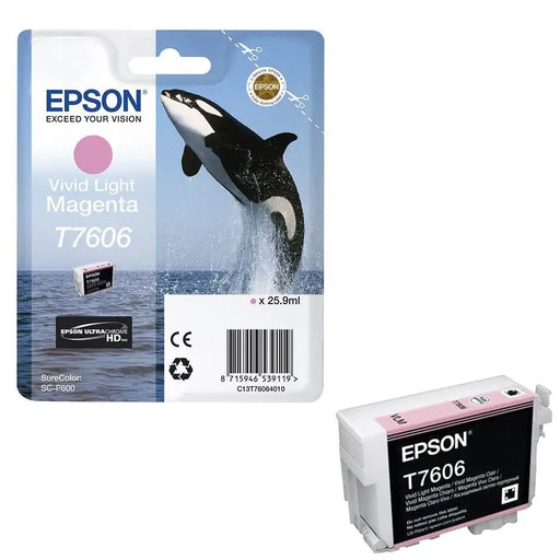Epson T7606 Viv Light Magenta - Консумативи за мастилoструйни принтери<<<EPSON