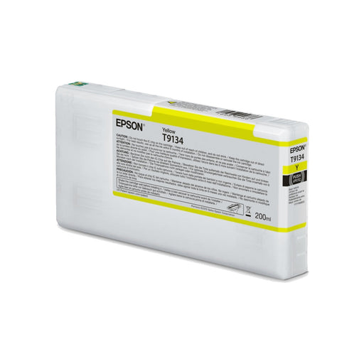 Epson T9134 Yellow Ink Cartridge (200ml) - Консумативи за плотери<<<EPSON консумативи<<<EPSON<<<PolyComp&&&LFP мастила