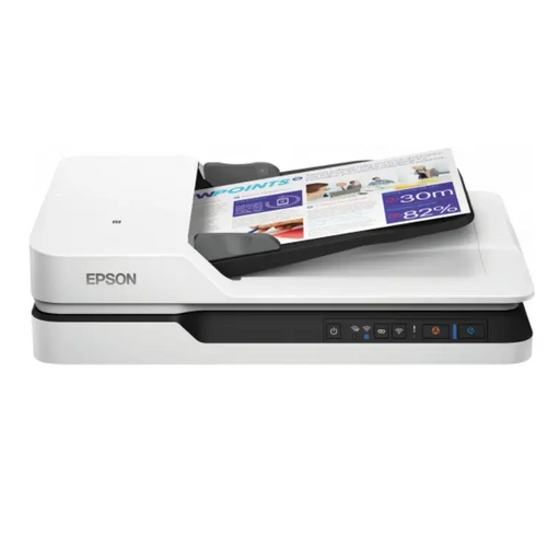 Epson WorkForce DS-1660W Flatbed scanner 1200 x 1200 DPI A4 Black White - Документни скенери<<<Скенери<<<Печат