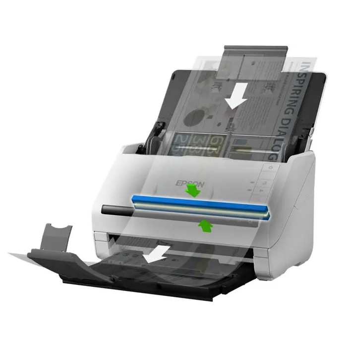 Epson WorkForce DS-530II - Скенери<<<EPSON скенери<<<EPSON<<<PolyComp&&&Документни скенери<<<Скенери<<<Печат Сканиране