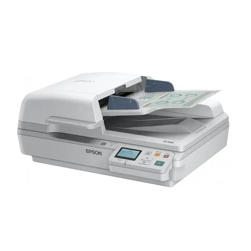 EPSON WorkForce DS-6500n A4 Document Scanner - 1200dpi- 25ppm - Duplex Scan - 100 sheet ADF - USB - Ethernet