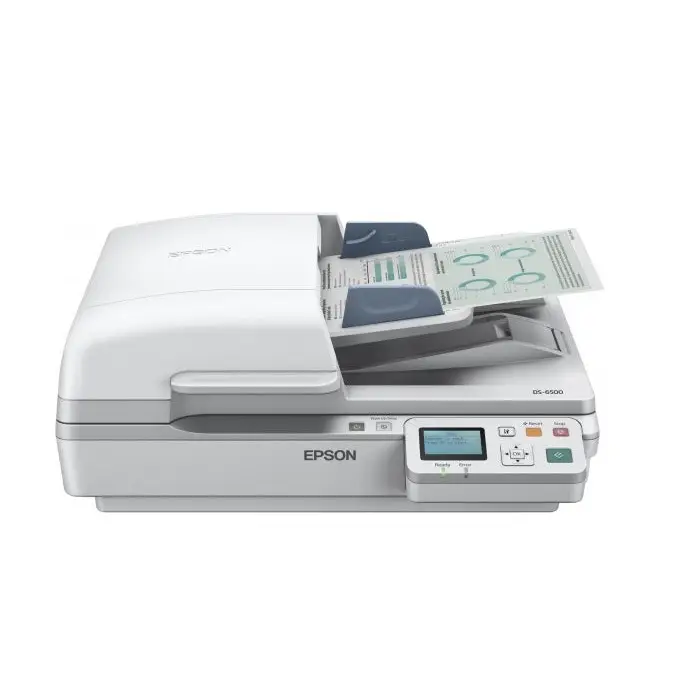 EPSON WorkForce DS-7500N A4 Document Scanner 1200dpi 40ppm Duplex Scan 100 sheet ADF USB Ethernet - Документни