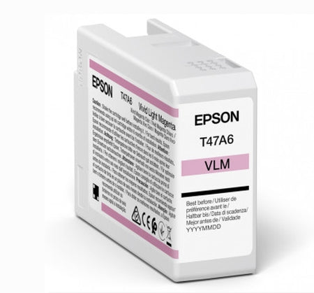 Epson Singlepack Vivid Light Magenta T47A6 UltraChrome Pro 10 ink 50ml