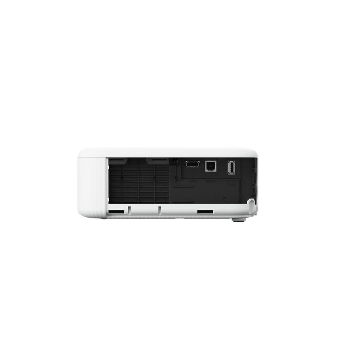 Epson CO-FH02, Full HD 1080p (1920 x 1080, 16:9), 3000 ANSI lumens, 16 000:1, USB 2.0, HDMI, Android TV, Lamp warr: 24 months, White
