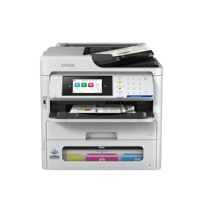 EPSON WorkForce Pro EM-C800RDWF MFP colour inkjet A4 25ppm Print 330sheets USB LAN Wi-Fi