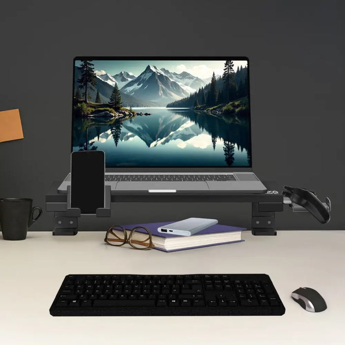 Ergo Office laptop / monitor stand max. load 20kg for diag. 13-32’’ black ER-303 B - Monitor standsAEU-PPM<<<Articles
