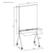 Ergo Office mobile dry erase board vertical orientation white single sided with shelf board dimensions 1190x790mm